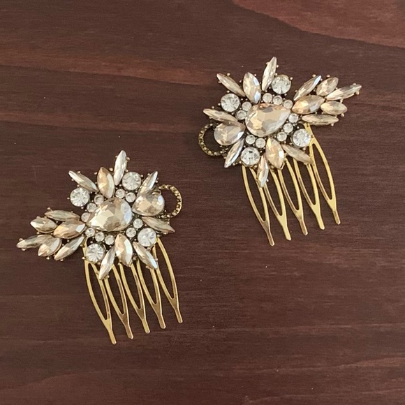 Crystal Hair Combs - Picture 4 of 4